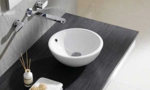 Установка накладної раковини на стільницю в Стрию
